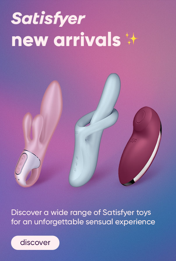 Discover a wide range of Satisfyer toys
for an unforgettable sensual experience