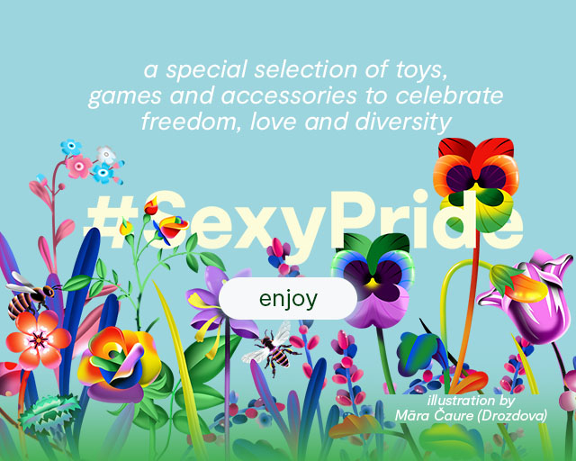 a special selection of toys, games and accessories 
to celebrate freedom, love and diversity

illustration by 
Māra Čaure (Drozdova)