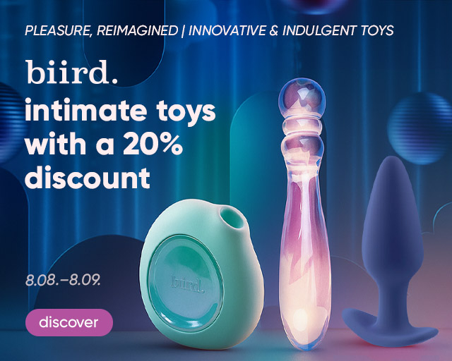 Biird intimate toys with a 20% discount