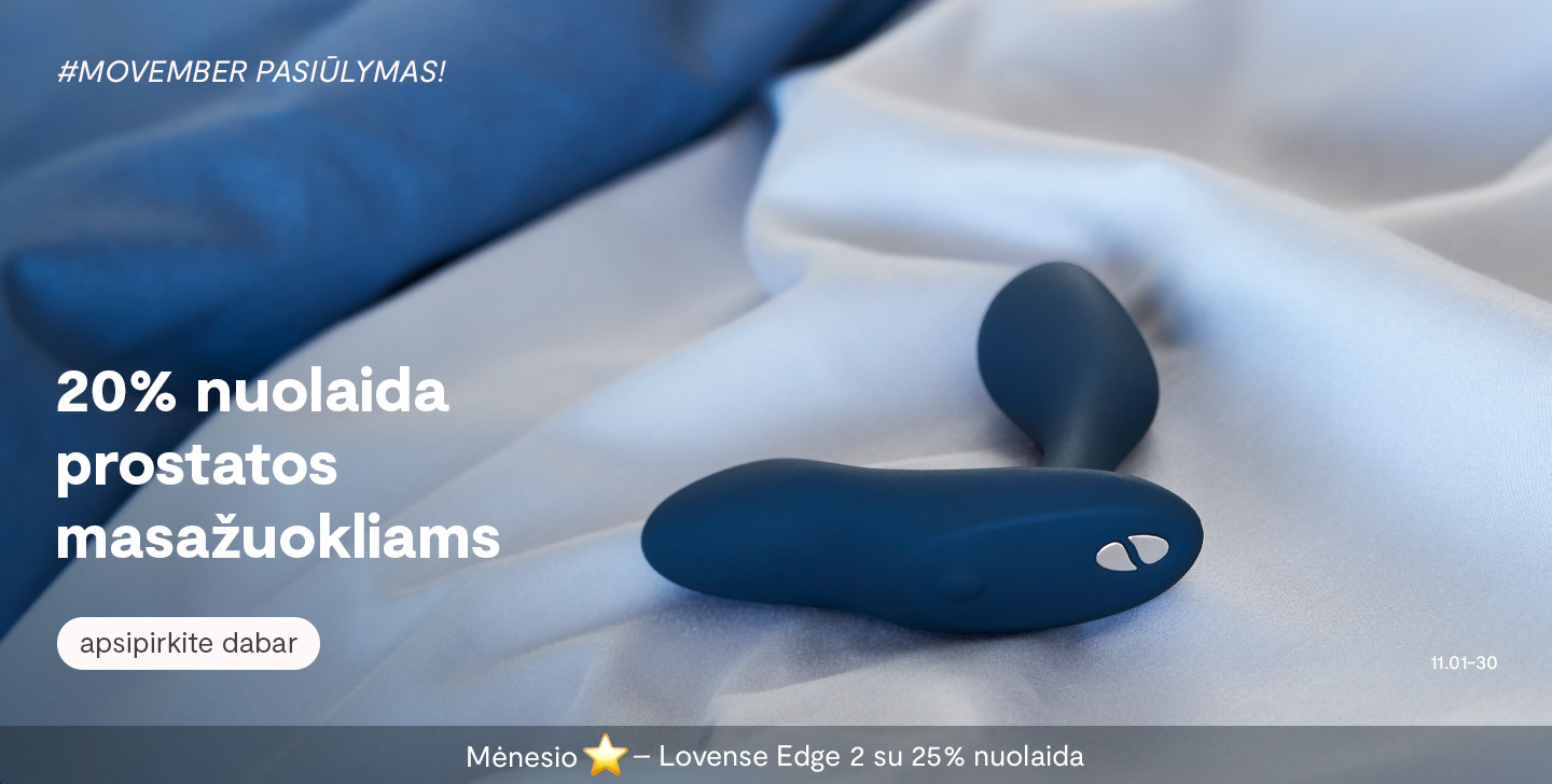 20% off 
all prostate 
massagers