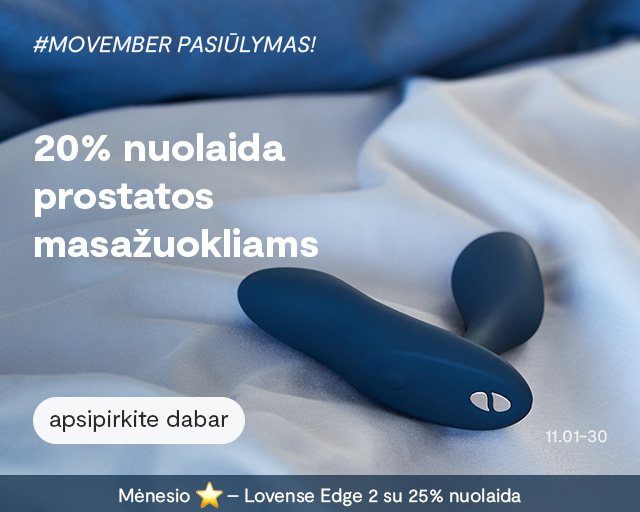 20% off 
all prostate 
massagers