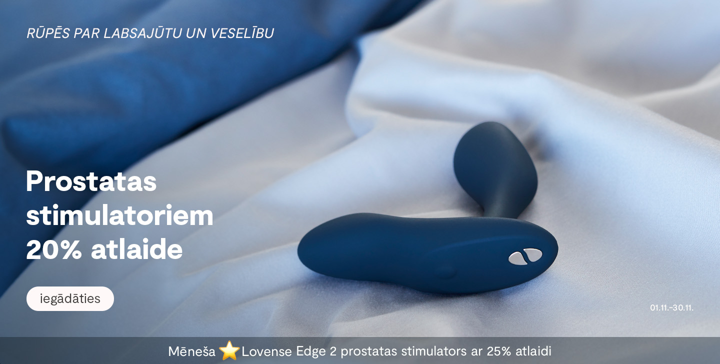 Prostatas stimulatoriem 20% atlaide