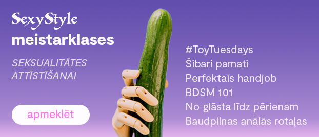 meistarklases seksualitātes attīstīšanai
#ToyTuesdays
Šibari pamati 
Perfektais handjob
Pieskārieni dziļākai intimitātei
BDSM 101
Baudas anatomija
No glāsta līdz pērienam BDSM prakses ieviešanaBaudpilnas anālās rotaļas