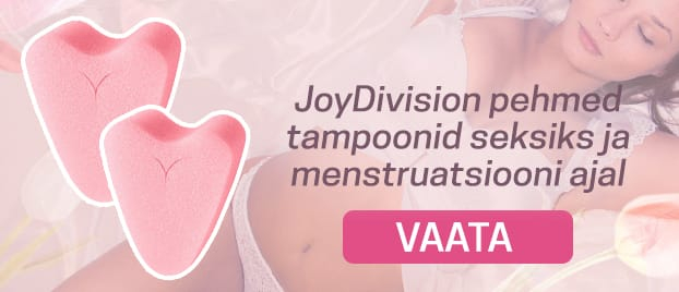 JoyDivision pehmed tampoonid seksiks ja menstruatsiooni ajal