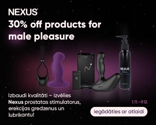 30% off products for male pleasure