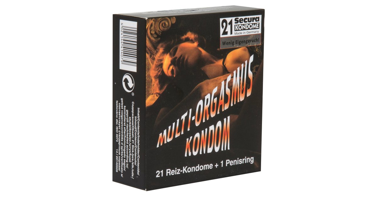 Secura Multi-Orgasmus (21 pcs + cockring) - SEXYSTYLE.eu