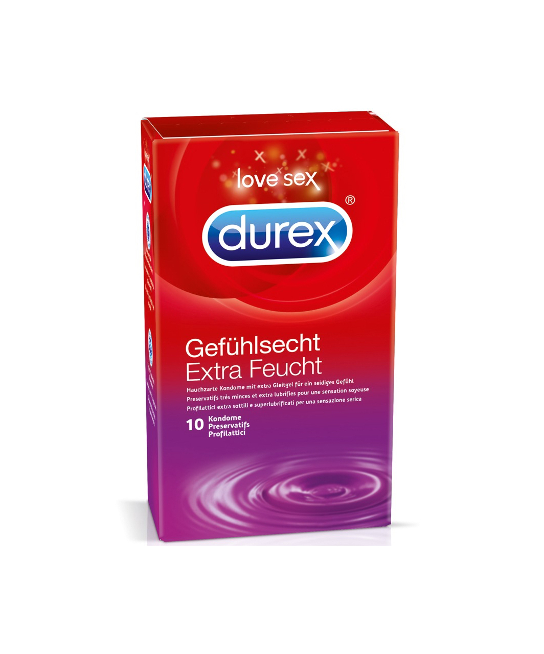 Durex Sensitive Extra Lubricated (10 gab.)
