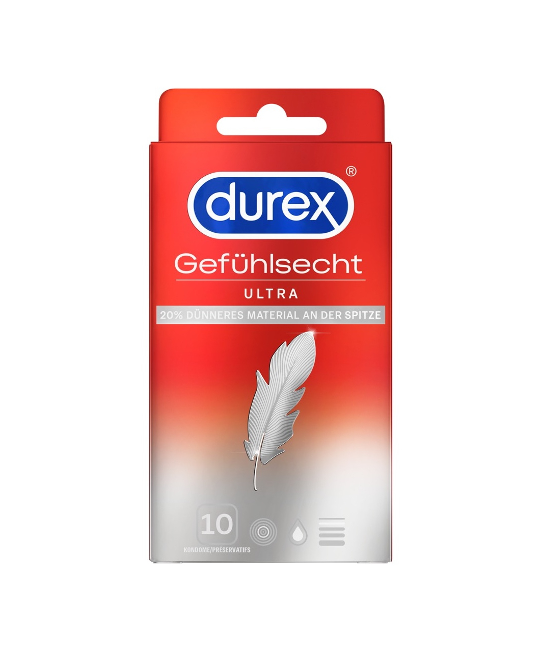 Durex Sensitive Ultra (10 vnt.)