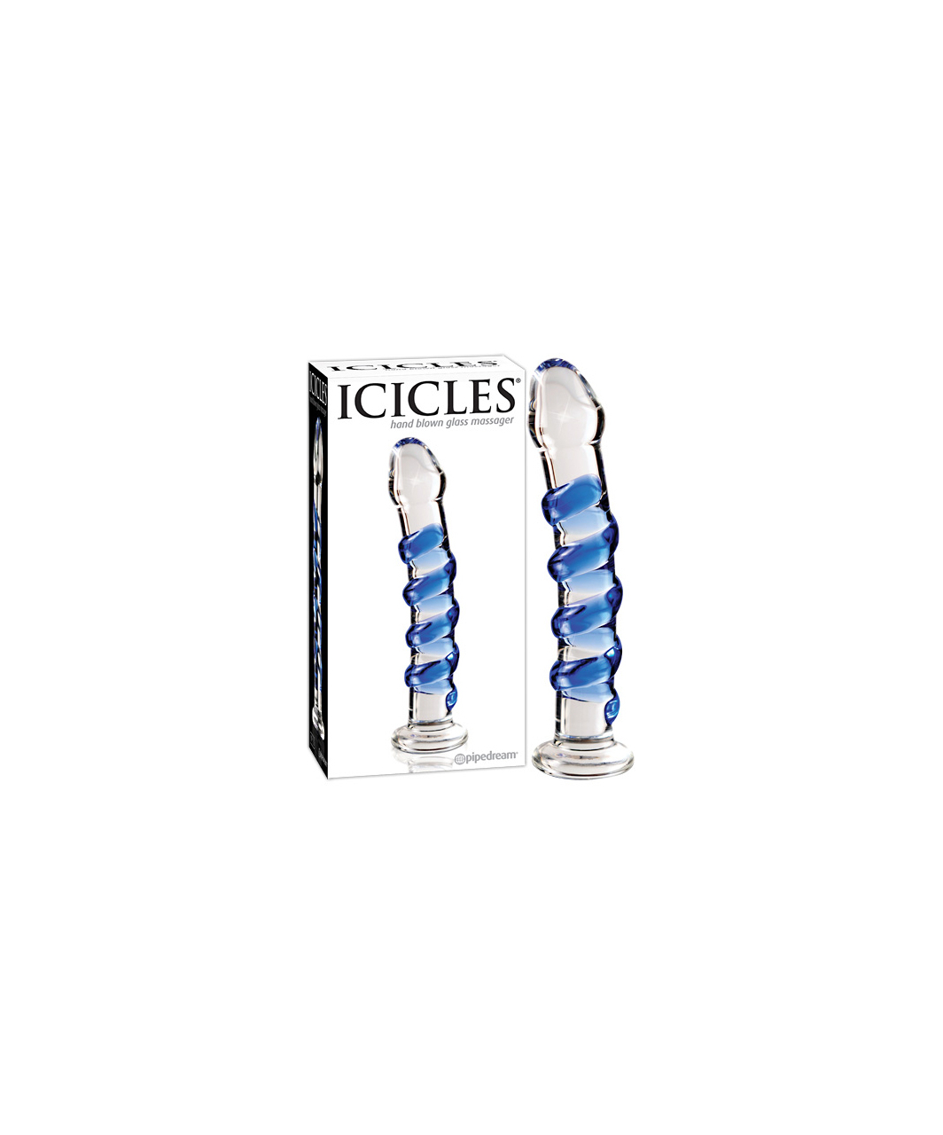 Icicles No. 5 stikla dildo