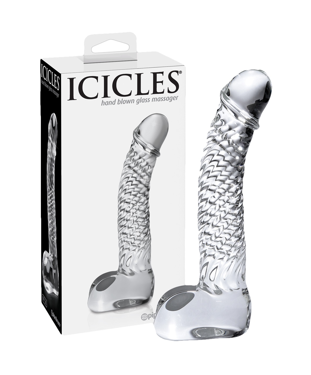 Icicles No. 61 klaasist dildo