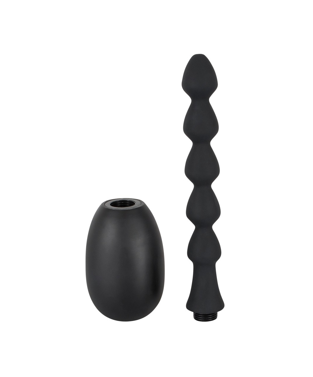 Black Velvets douche with 20 cm long attachment