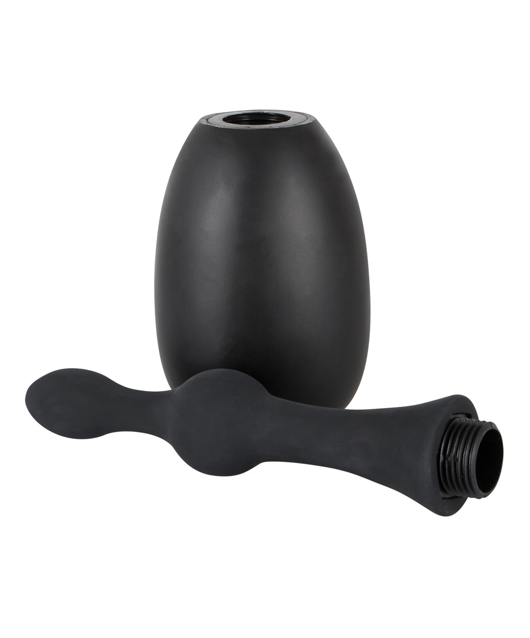 Black Velvets douche with 14 cm long attachment