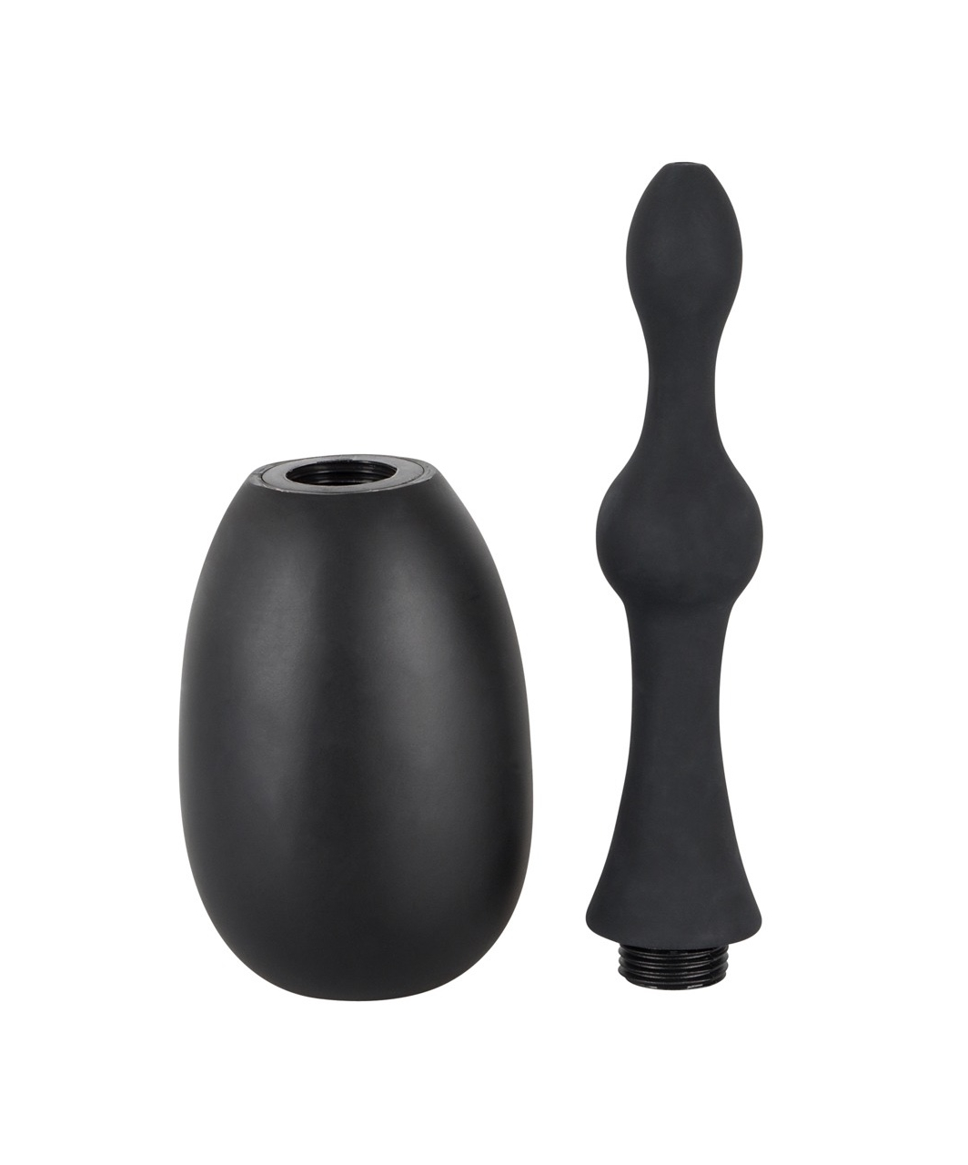 Black Velvets douche with 14 cm long attachment