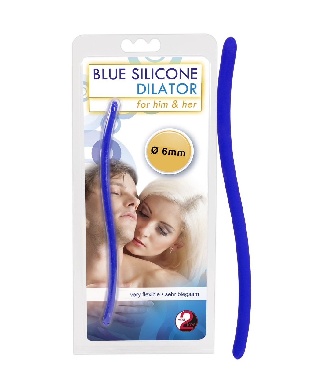 You2Toys Blue Silicone зонд для уретры