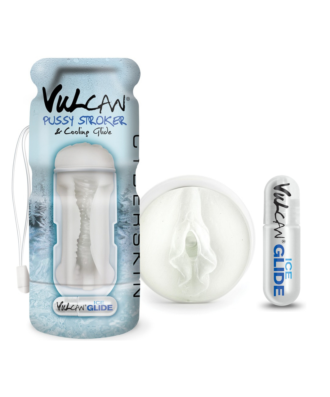 Vulcan Pussy Stroker with Cooling Lube