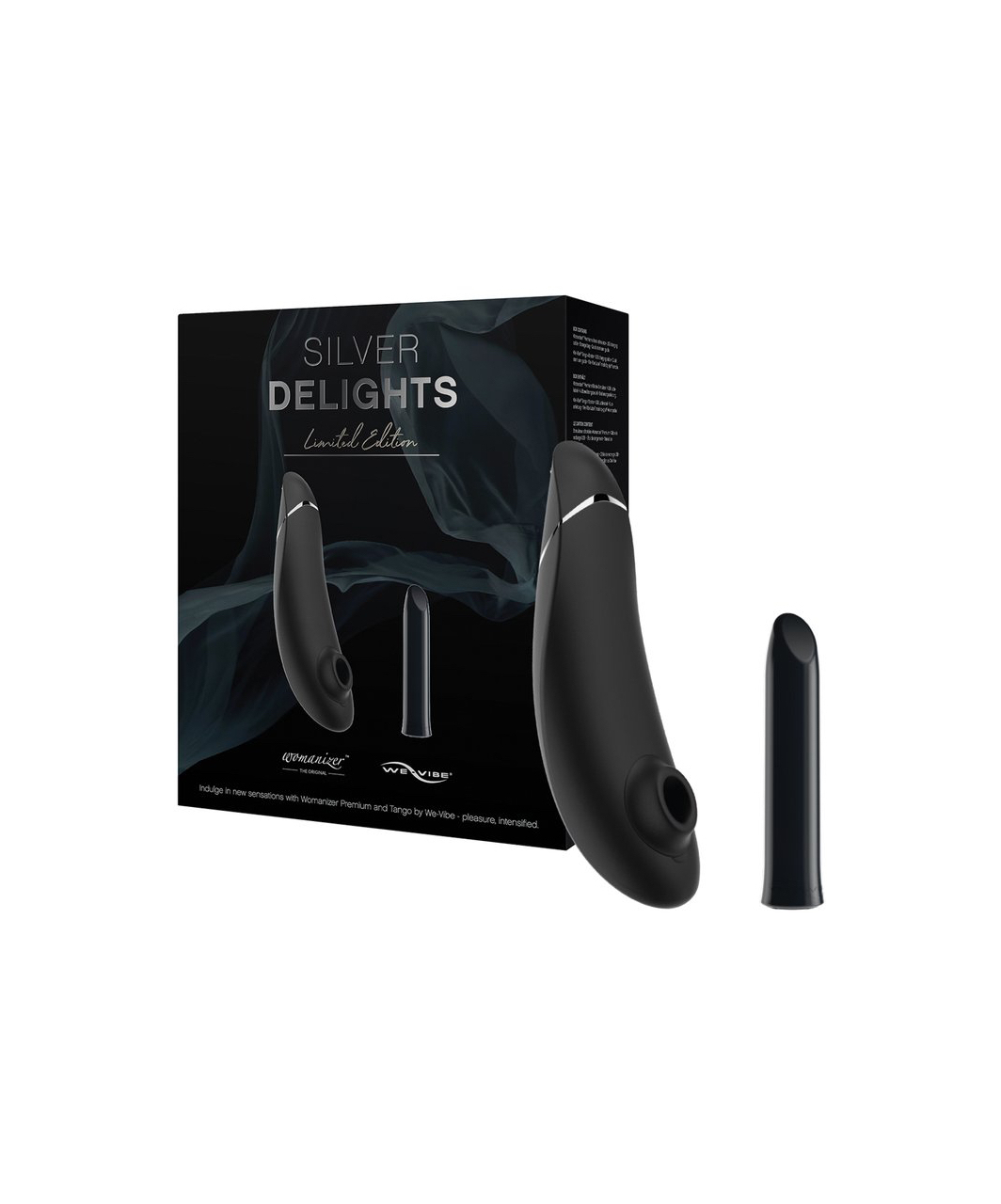 Womanizer Premium & We-Vibe Tango Silver Delights Set