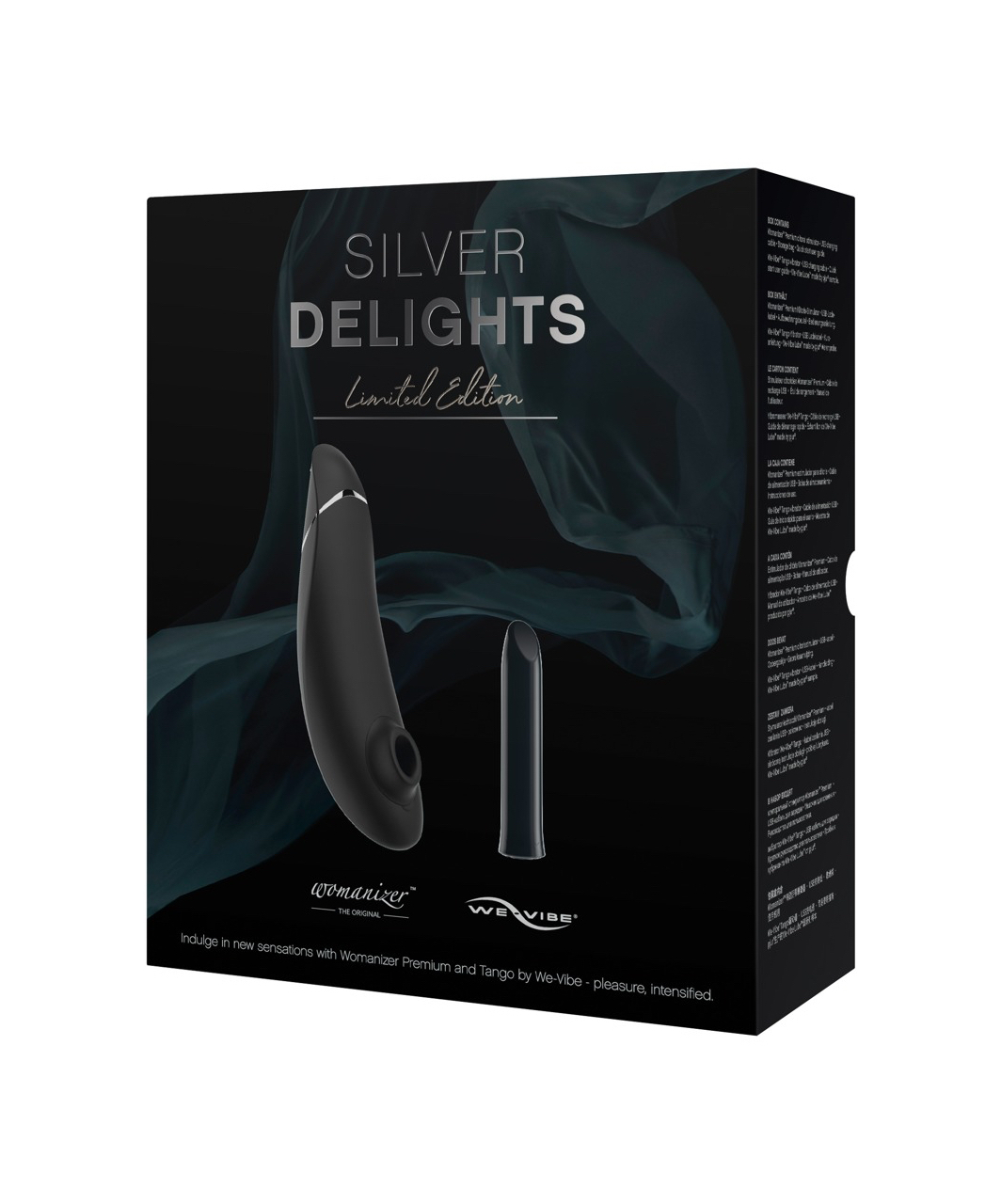 Womanizer Premium & We-Vibe Tango Silver Delights Set