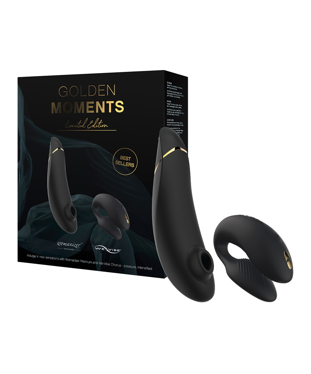 Womanizer Premium & We-Vibe Chorus Golden Moments rinkinys