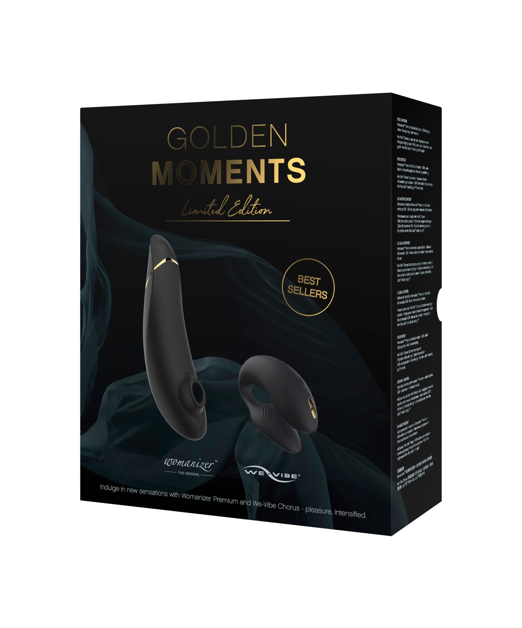 Womanizer Premium & We-Vibe Chorus Golden Moments komplekts