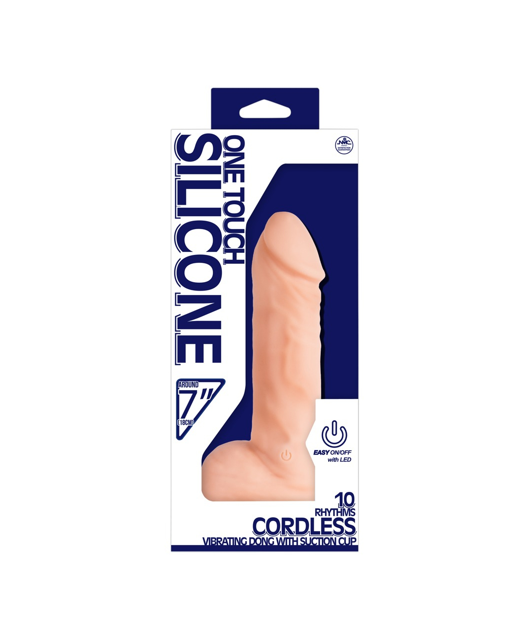 NMC One Touch Silicone 7" vibrator