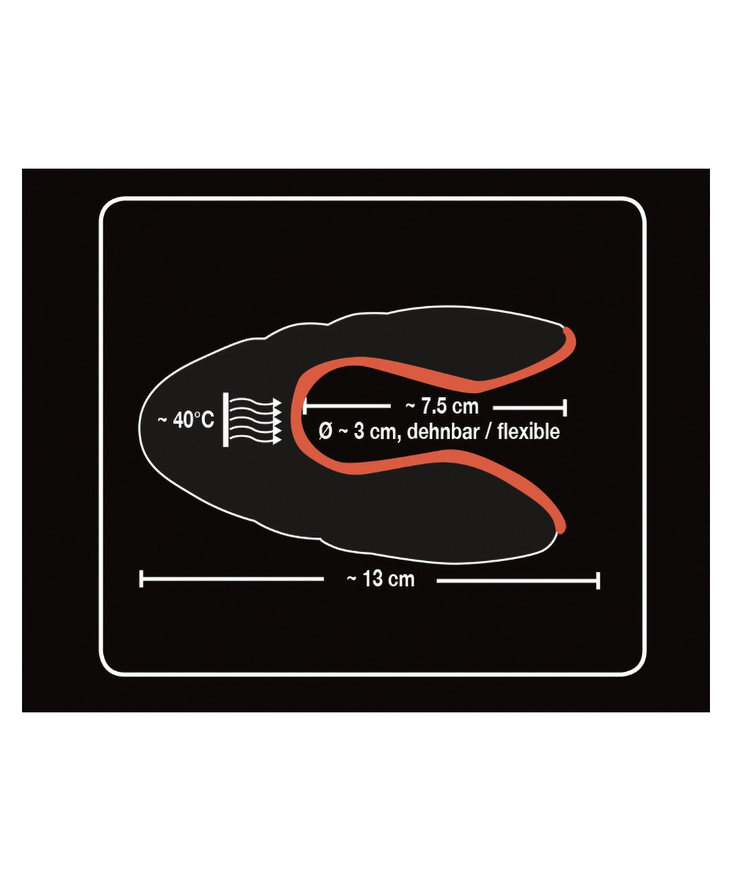 Smile Warming/Vibrating Glans Stimulator