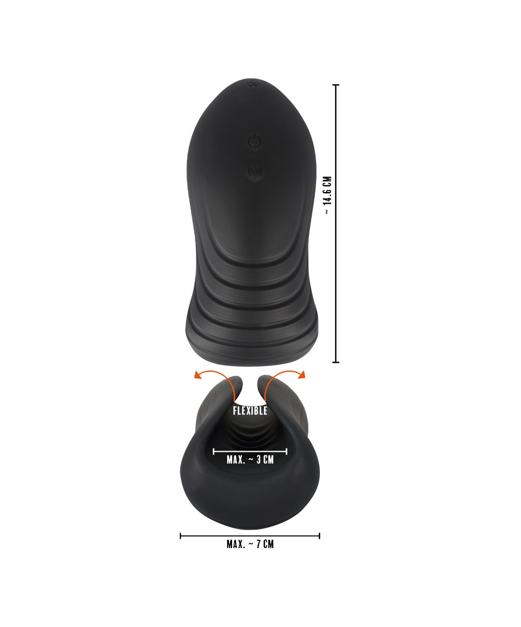 Rebel Ultra Soft Masturbator Rechargeable