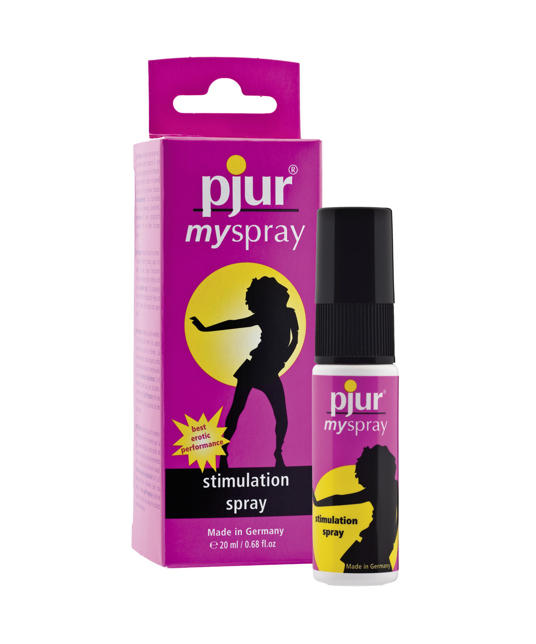 pjur My Spray sprejs jutības veicināšanai sievietēm (20 ml)
