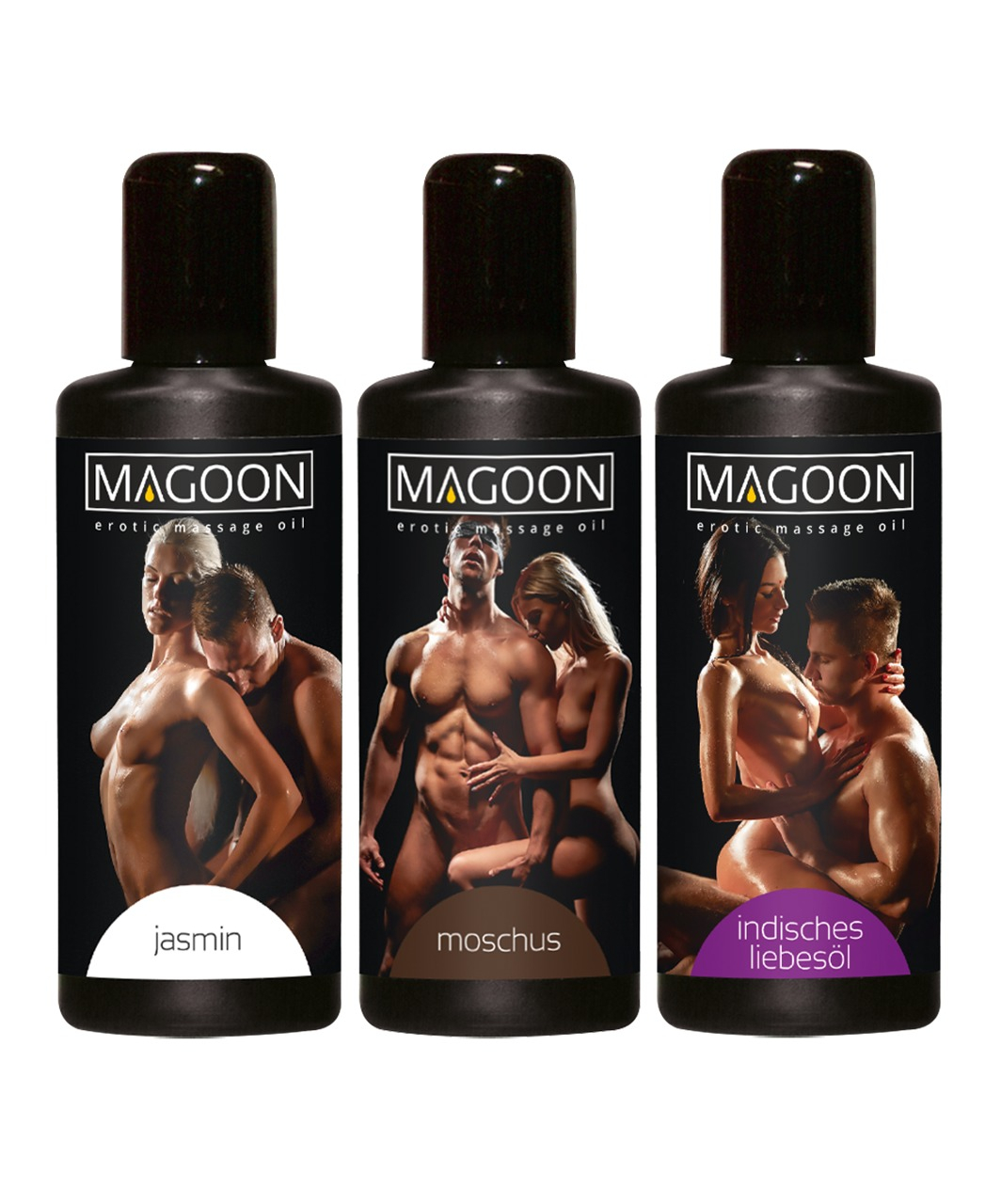 Magoon masāžas eļļu komplekts (3 x 50 ml)