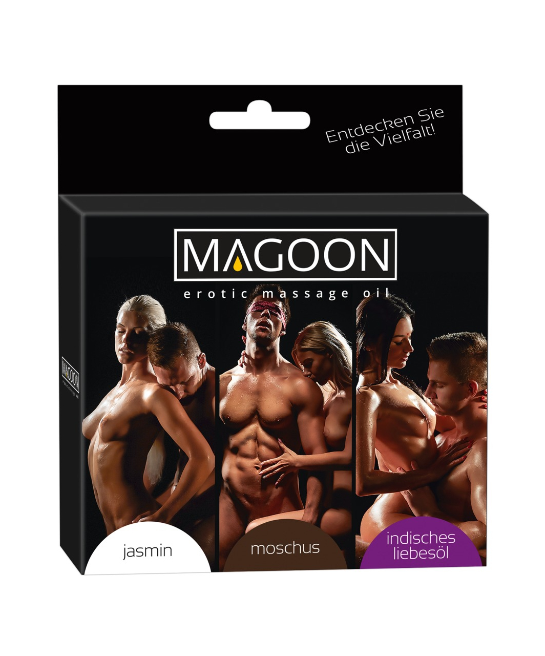 Magoon massage oil set (3 x 50 ml)