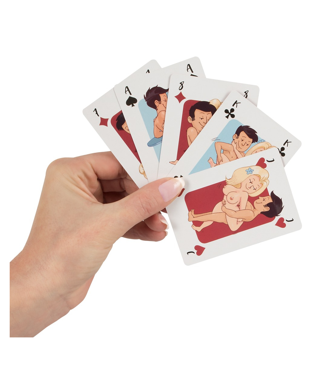OV spēļu kārtis ar erotiskiem zīmējumiem