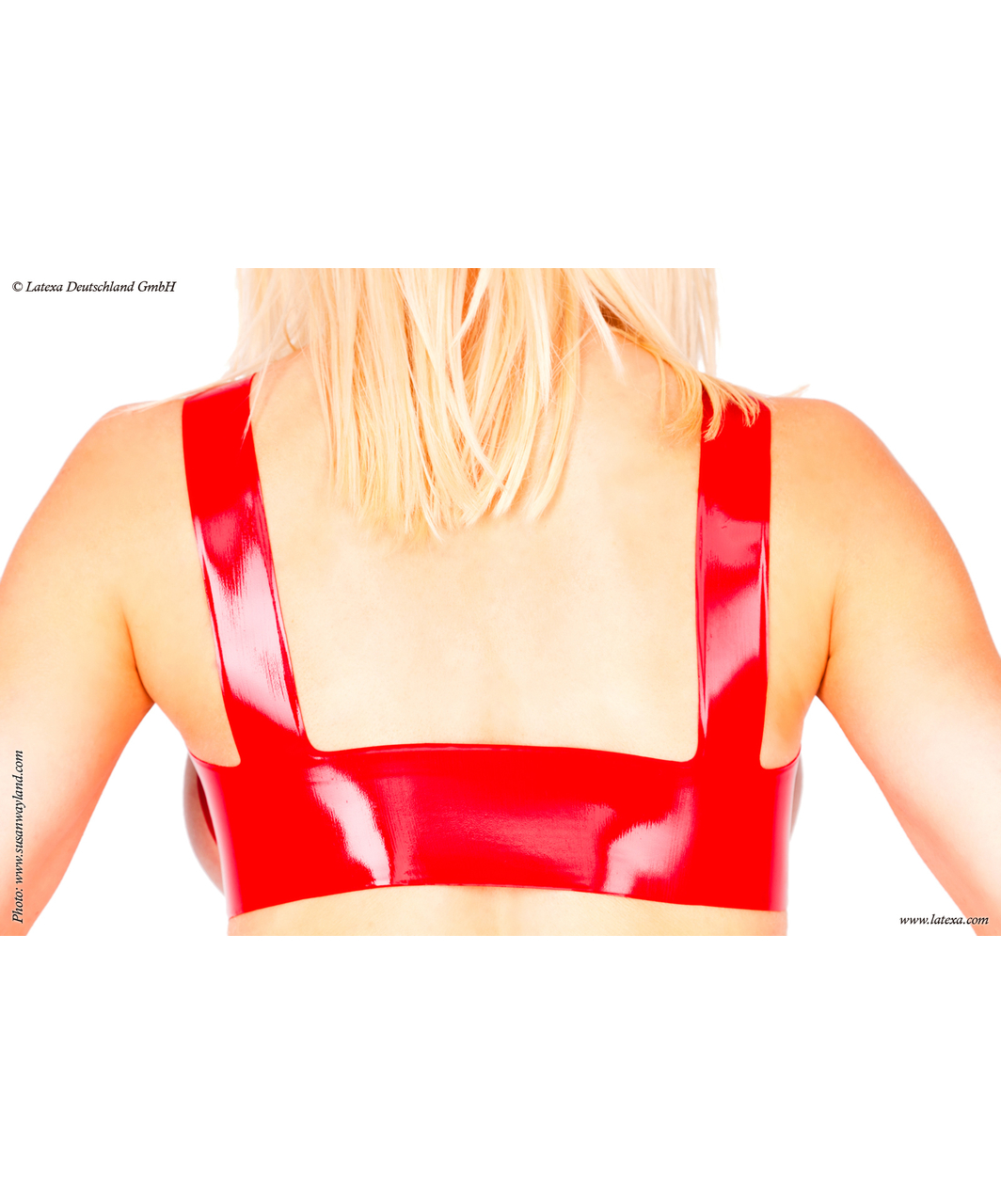 Latexa Bra with cut-out breasts, moulded
