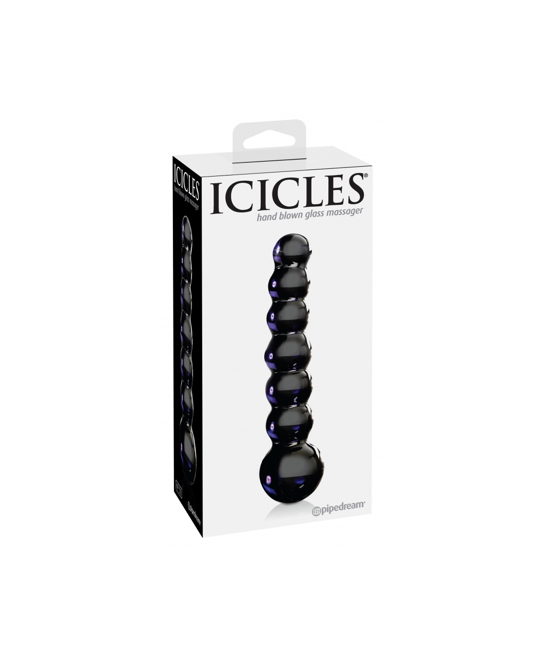 Icicles No. 51 stiklinis dildo
