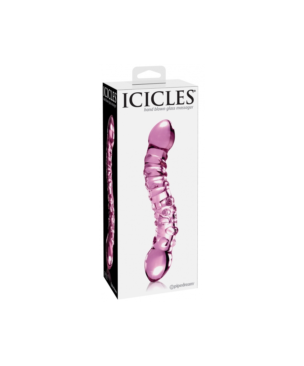 Icicles No. 55 stiklinis dildo