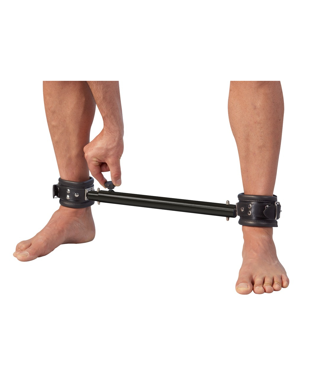 Zado metal spreader bar with ankle cuffs