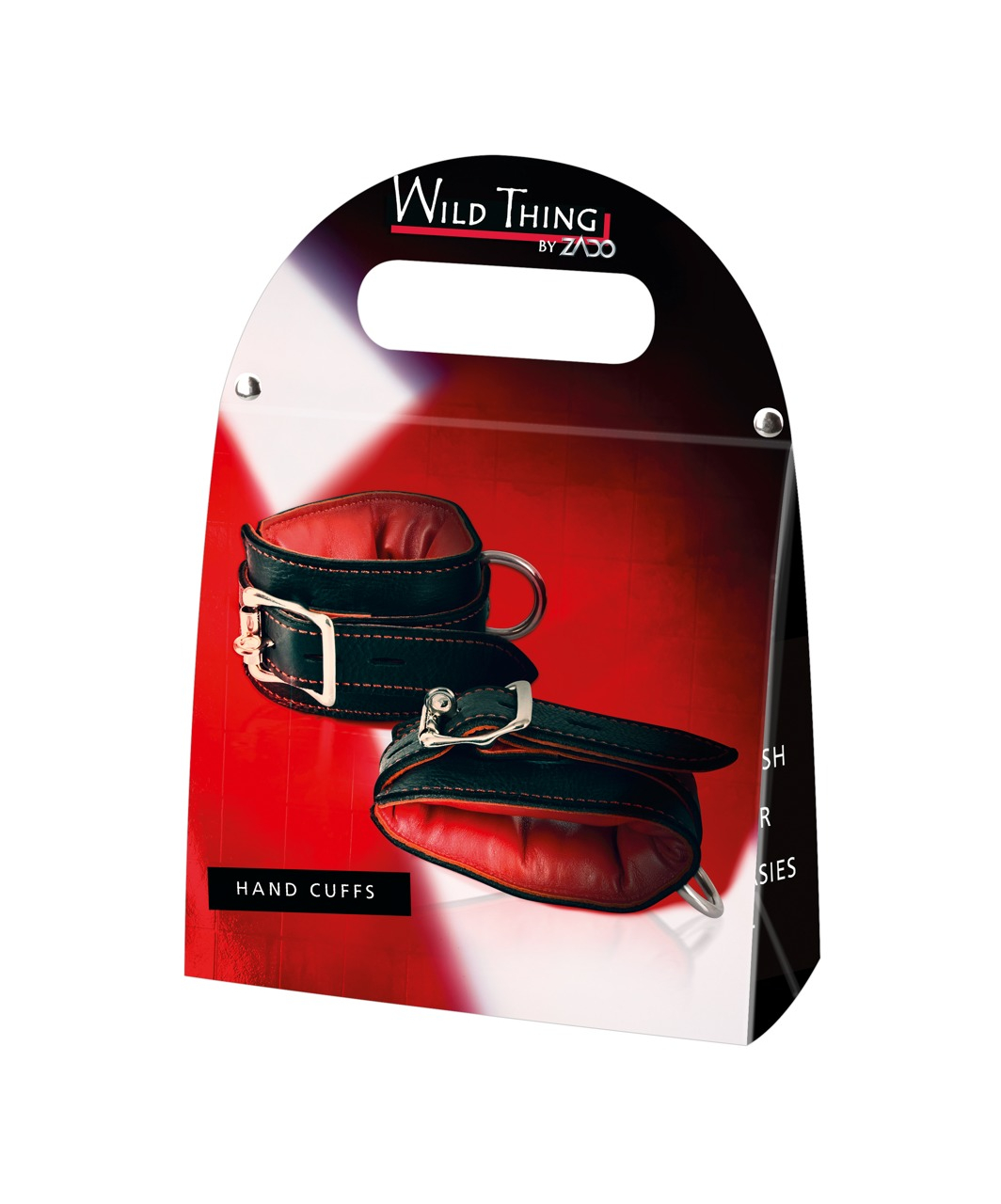 Zado leather handcuffs