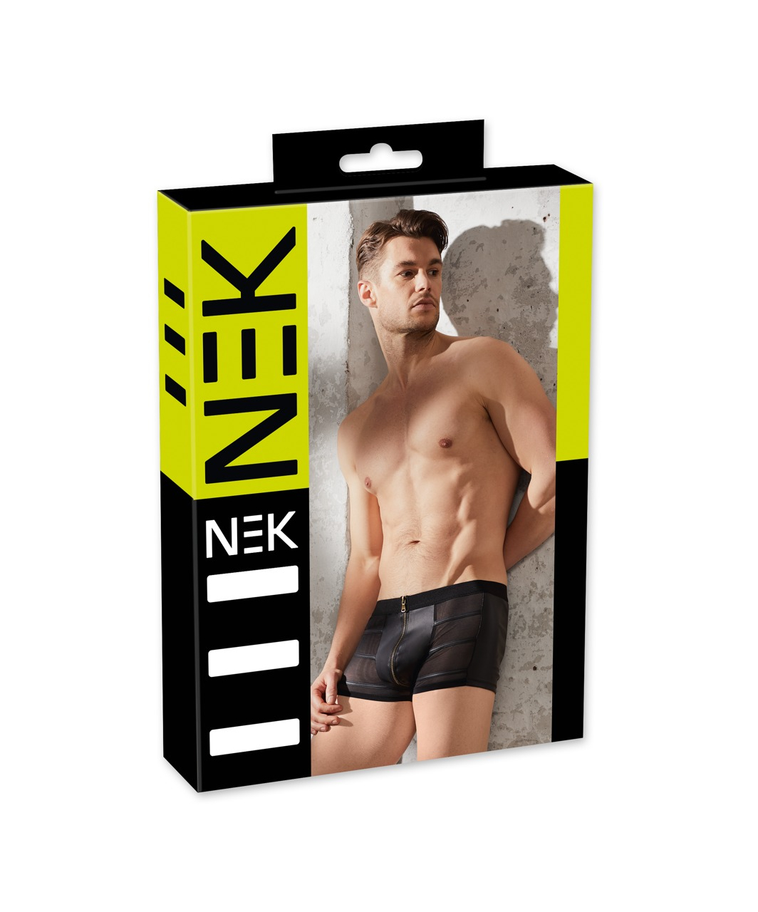 NEK black trunks with zipper