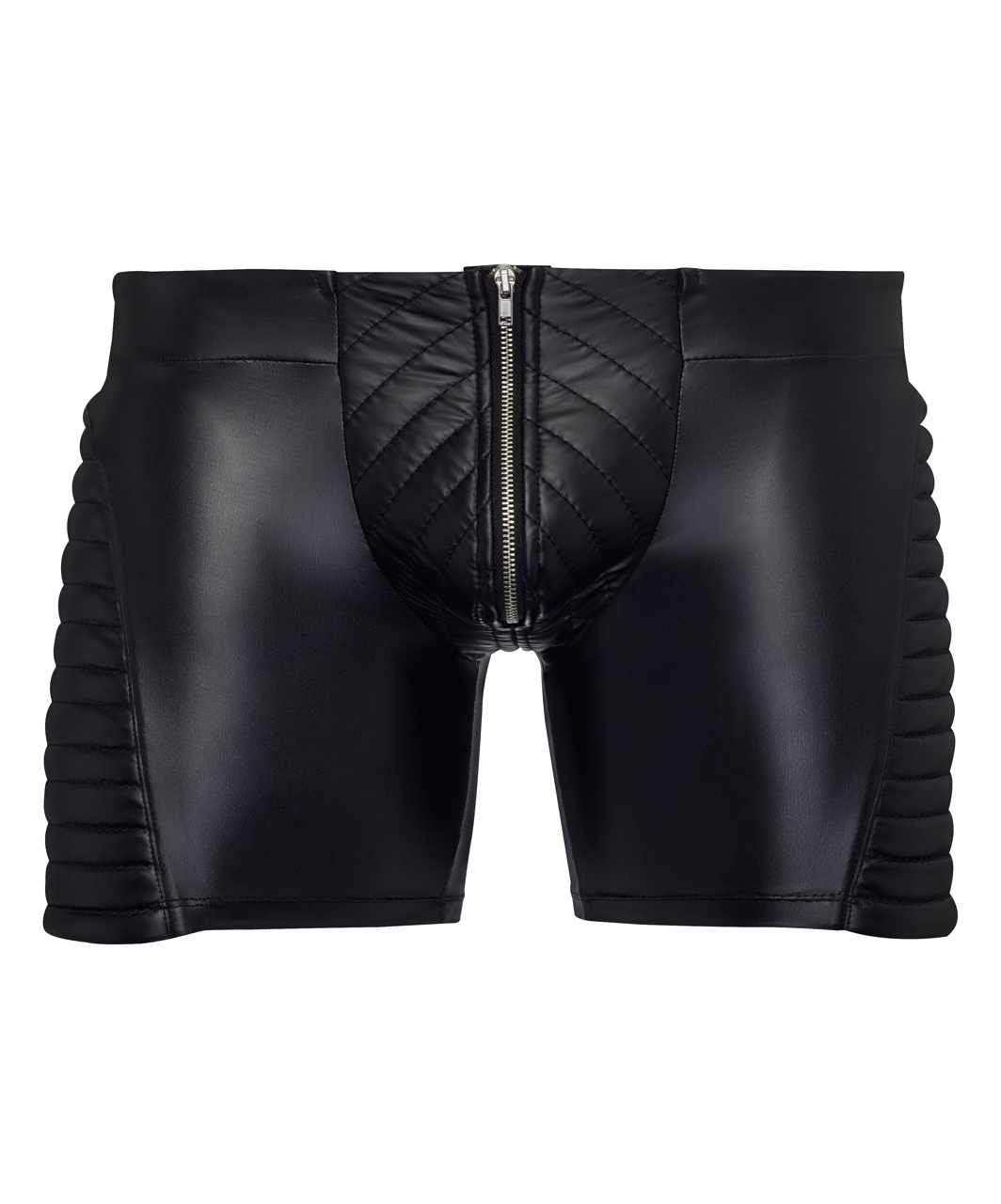 NEK black biker style boxer shorts