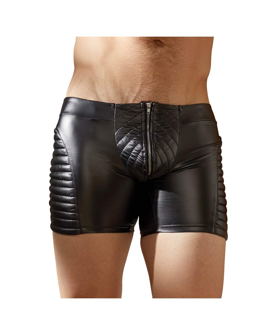 NEK black biker style boxer shorts