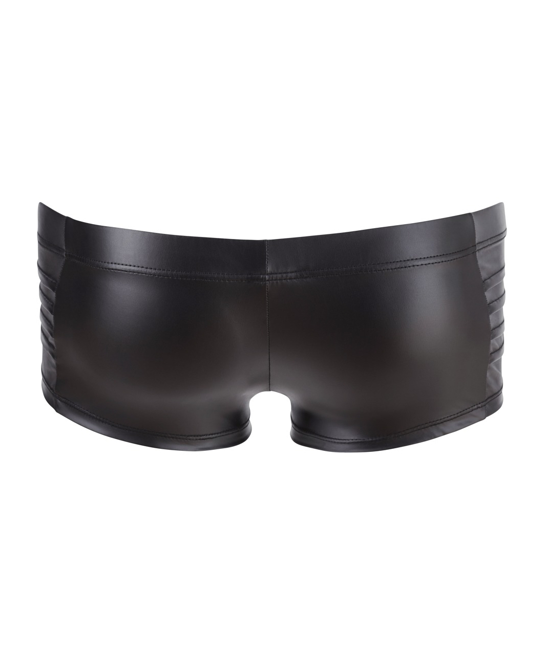 NEK black matte look trunks with zipper