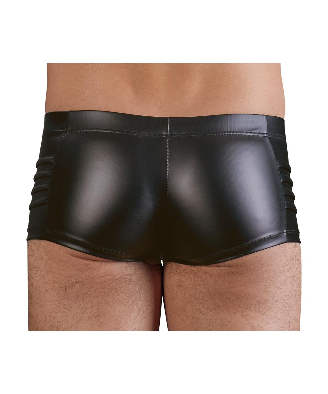 NEK black matte look trunks with zipper