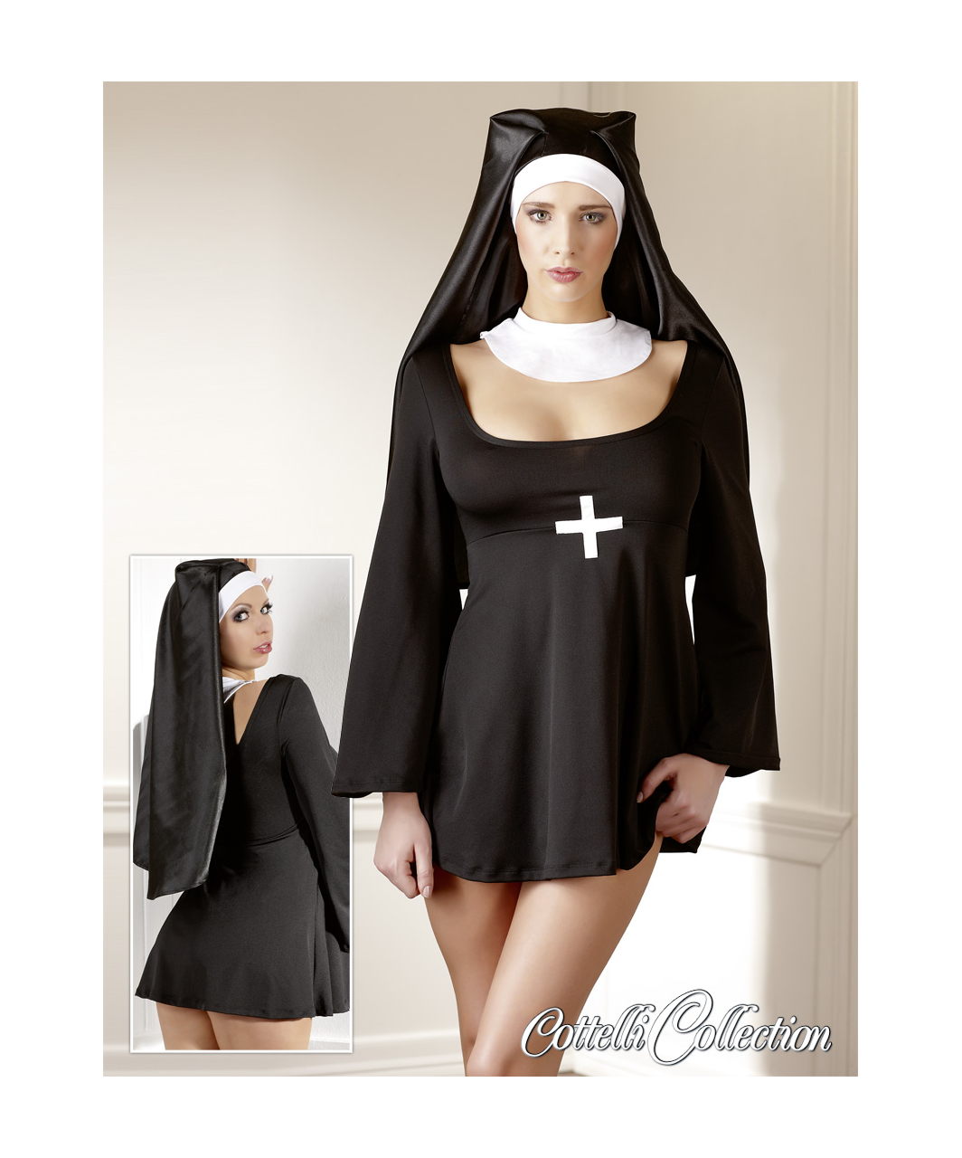 Cottelli Lingerie mūķenes kostīms