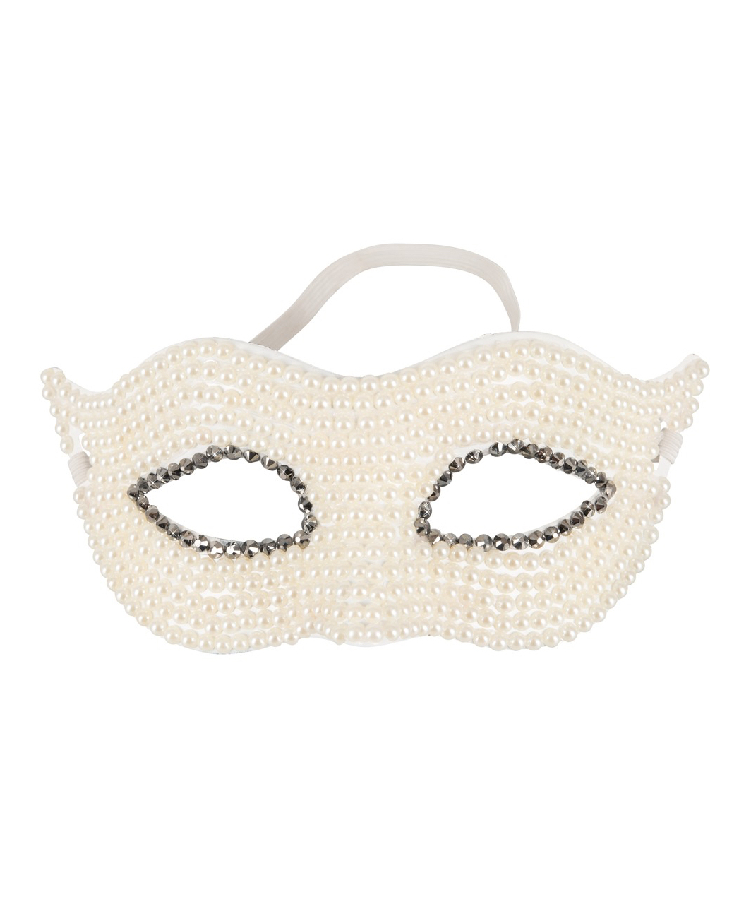 Cottelli Lingerie бальная маска с бусинками