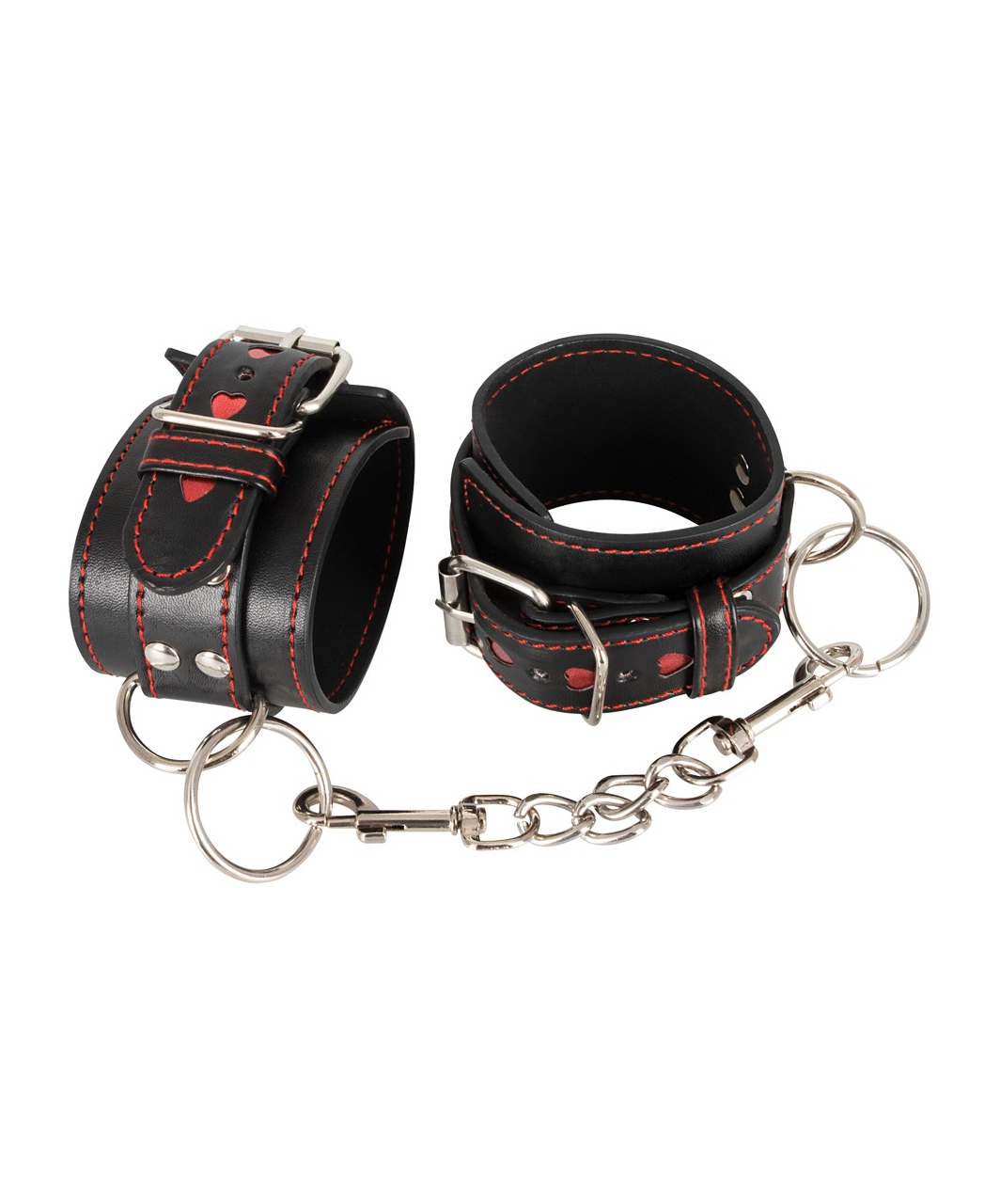 Bad Kitty leather-look hand cuffs