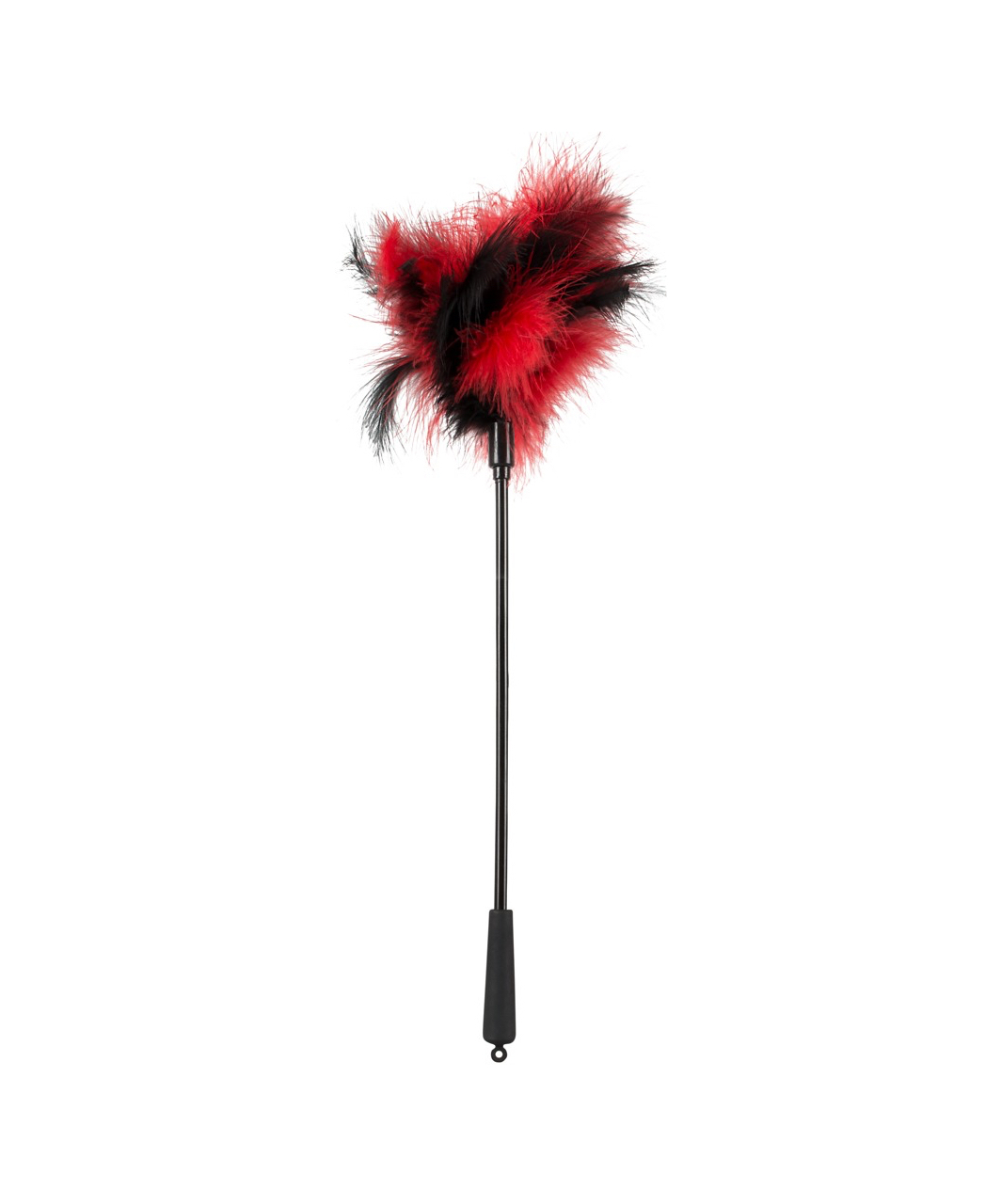 Bad Kitty red & black feather tickler