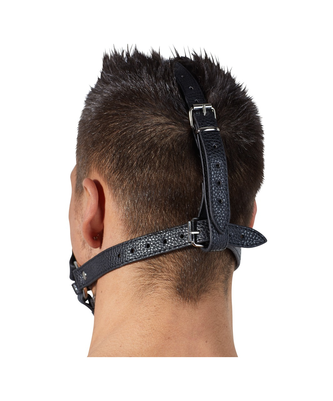 Bad Kitty head harness with a ball gag