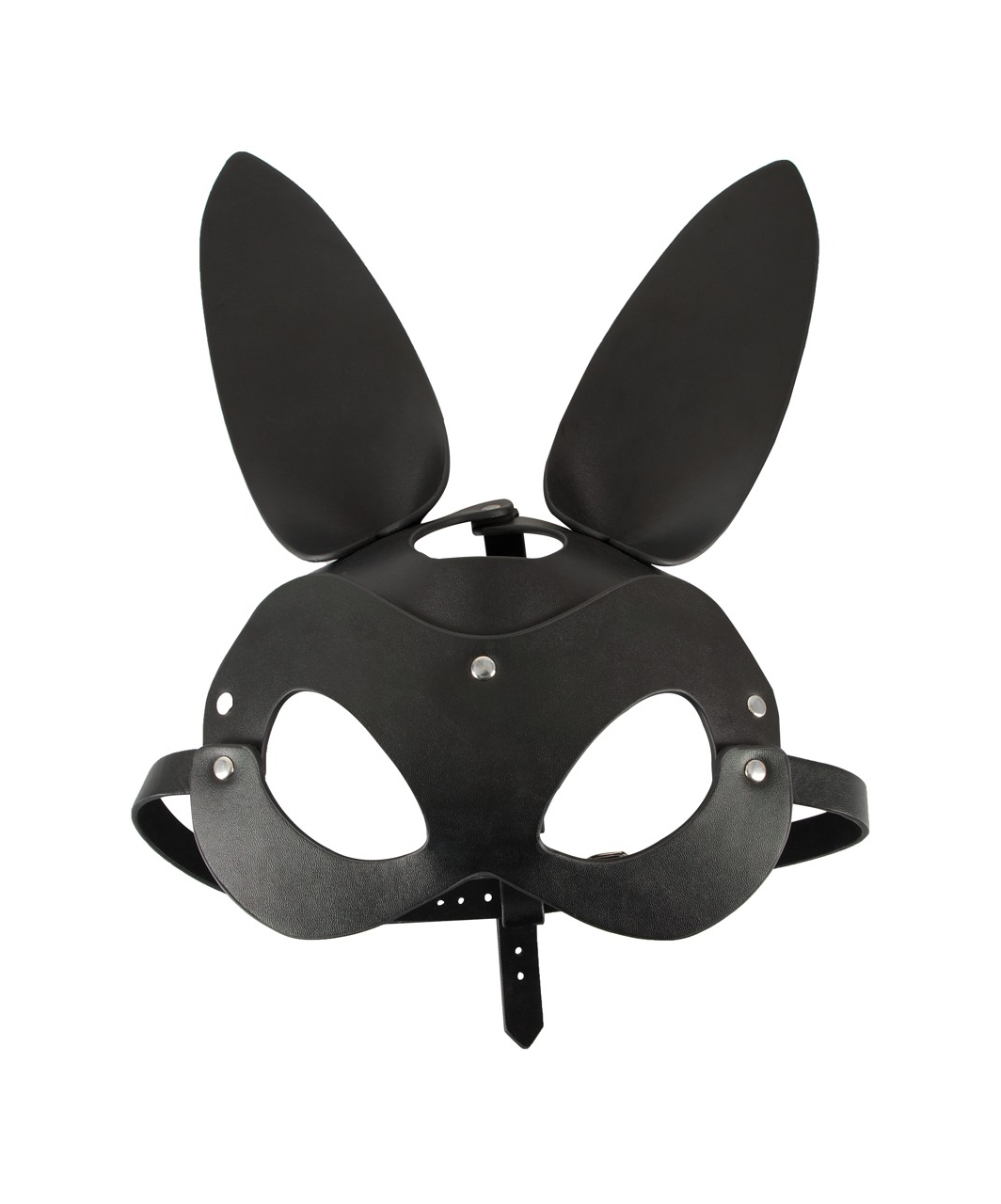 Bad Kitty black faux leather bunny mask