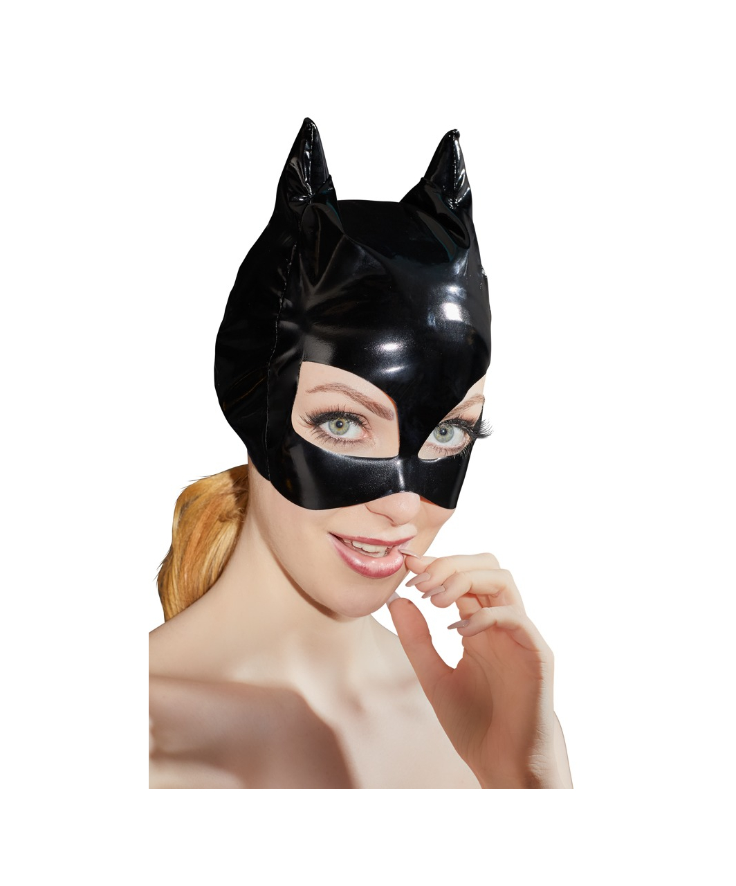 Black Level black vinyl cat mask