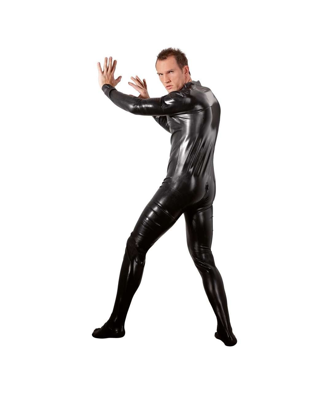 Late X Latex Men Jumpsuit