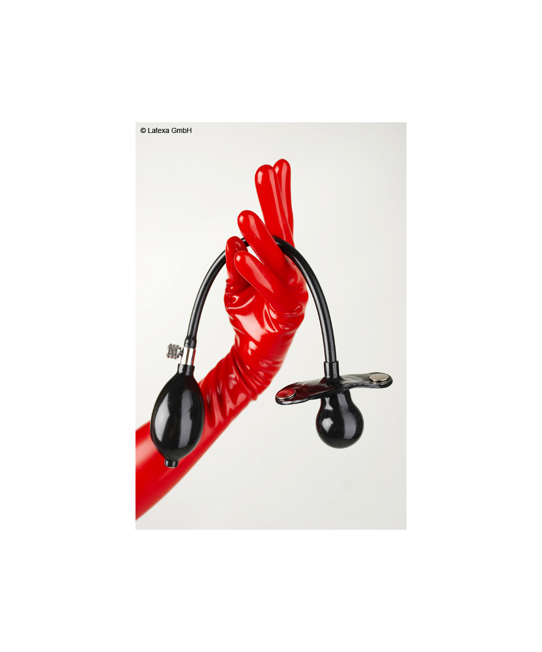Latexa Inflatable Gag for System Mask