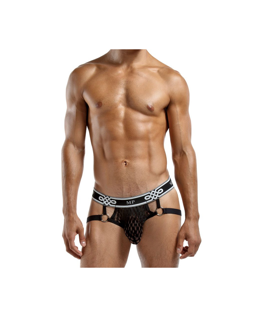 Male Power Peep Show black net jock